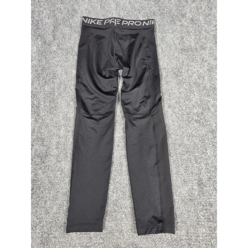 Nike Pro Dri-FIT Mens Black Compression Tights Athletic Leggings Sz M Activewear